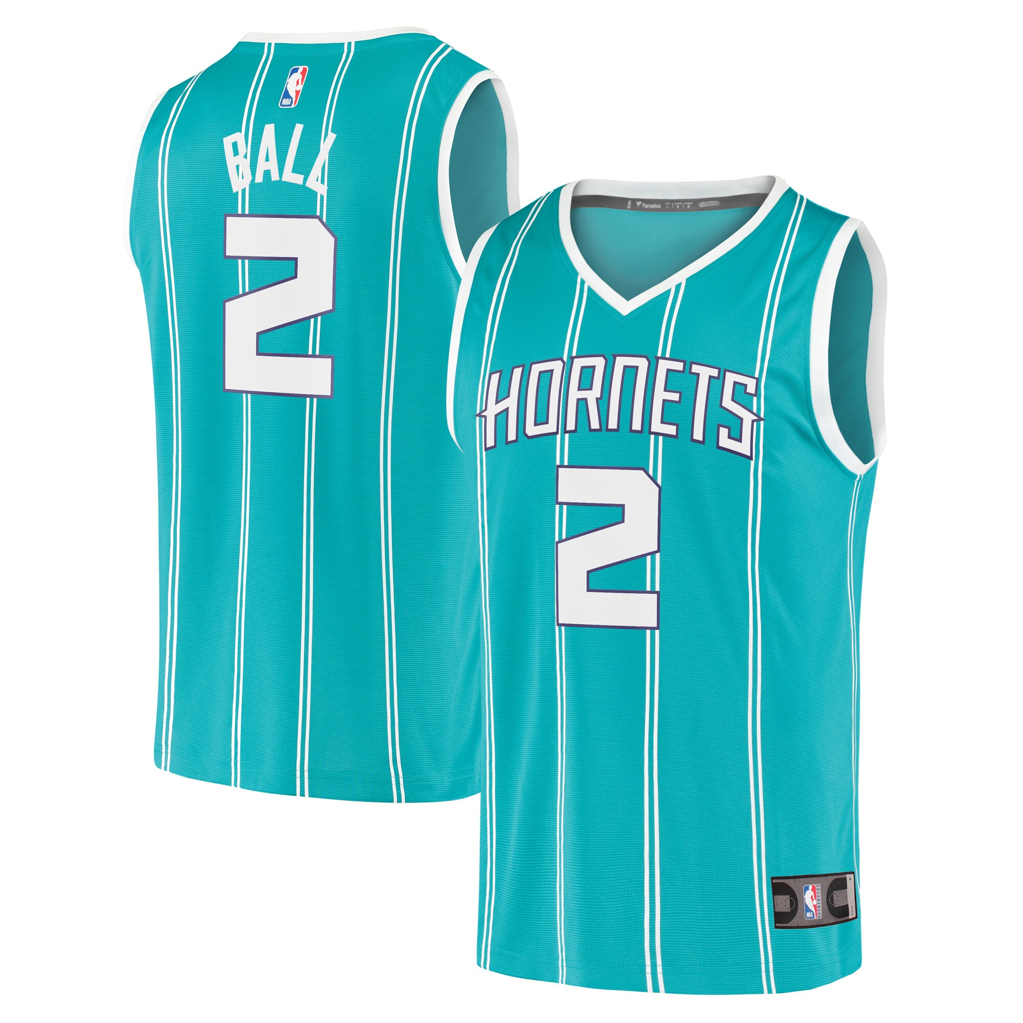 Lamelo Ball Charlotte Hornets Fanatics Fast Break Replica Jersey Teal - Icon Edition