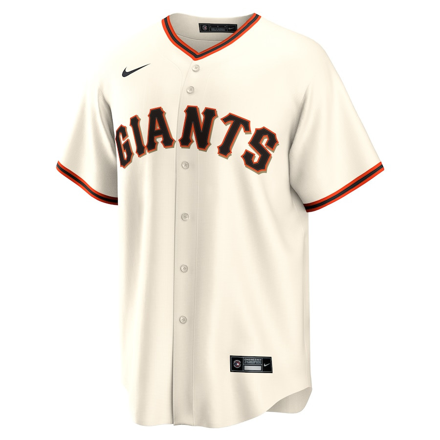 Alternative view of LaMonte Wade Jr. 31 San Francisco Giants Home Men Jersey - Cream 