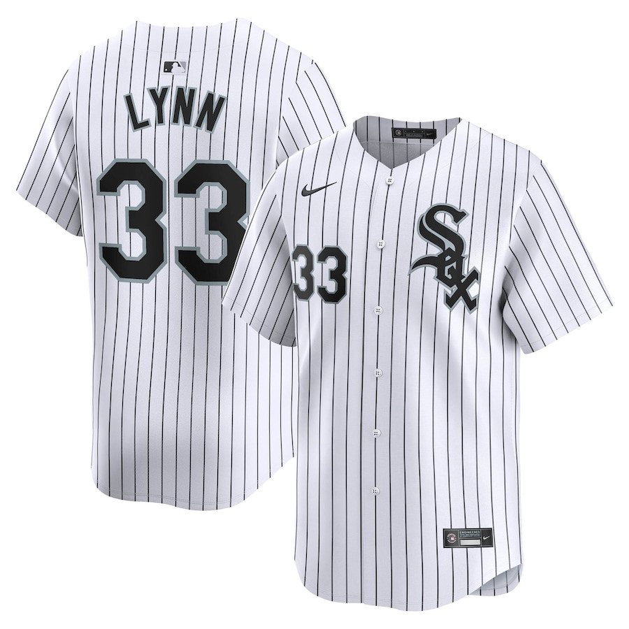 Lance Lynn 33 Chicago White Sox Home Limited Player Men Jersey - White
