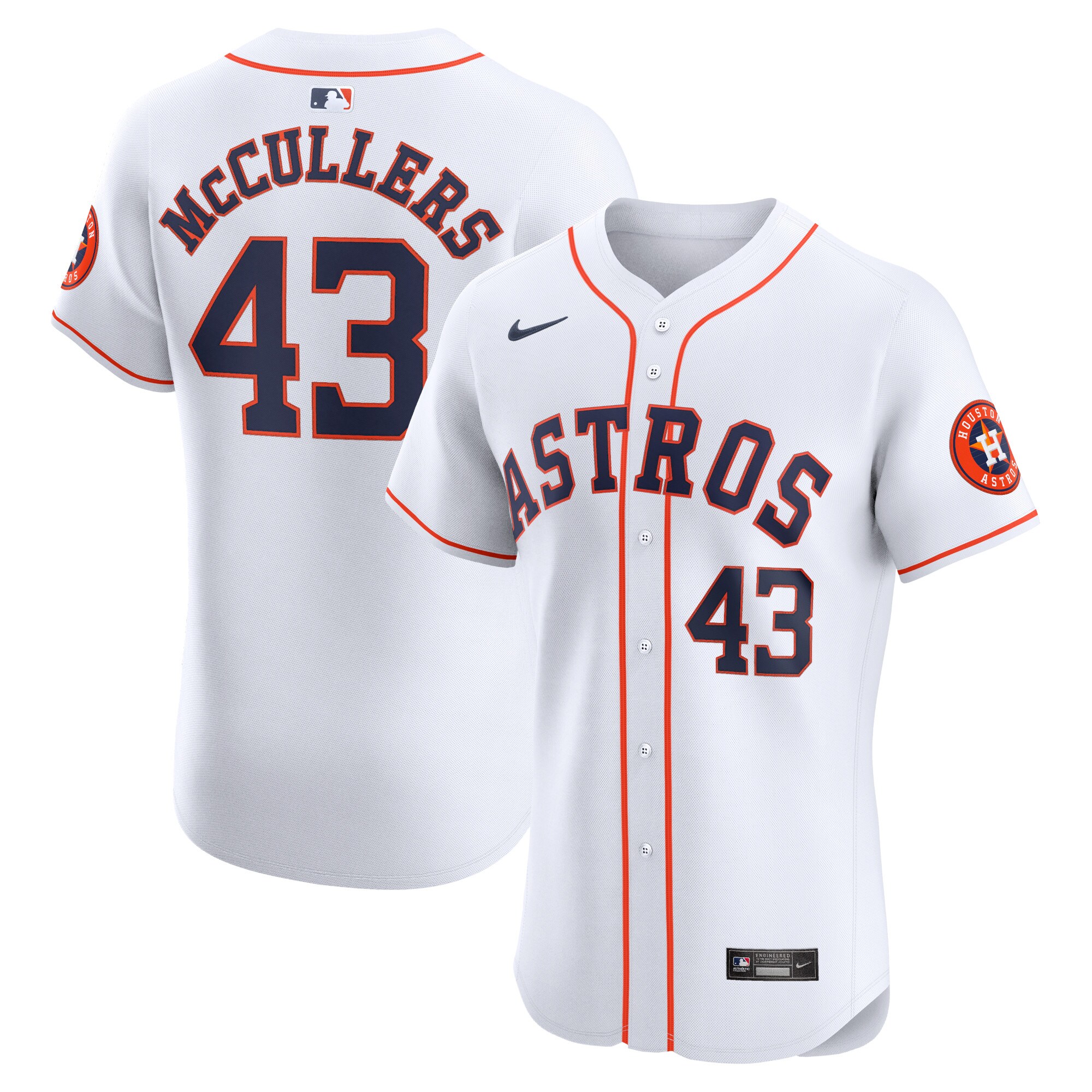 Lance Mccullers Jr. Houston Astros Home Elite Player Jersey - White