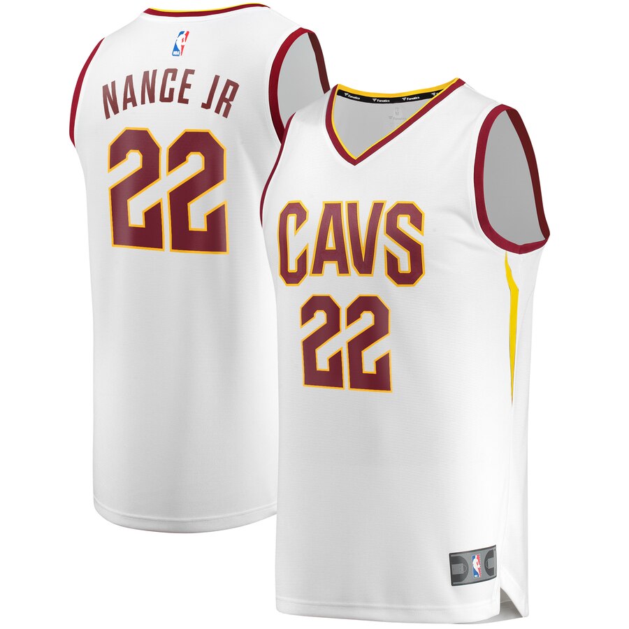 Larry Nance Jr. Cleveland Cavaliers Fanatics Branded Youth Fast Break Replica Player Jersey - Association Edition - White