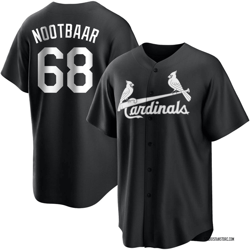 Lars Nootbaar 68 St. Louis Cardinals Men Jersey - Black 