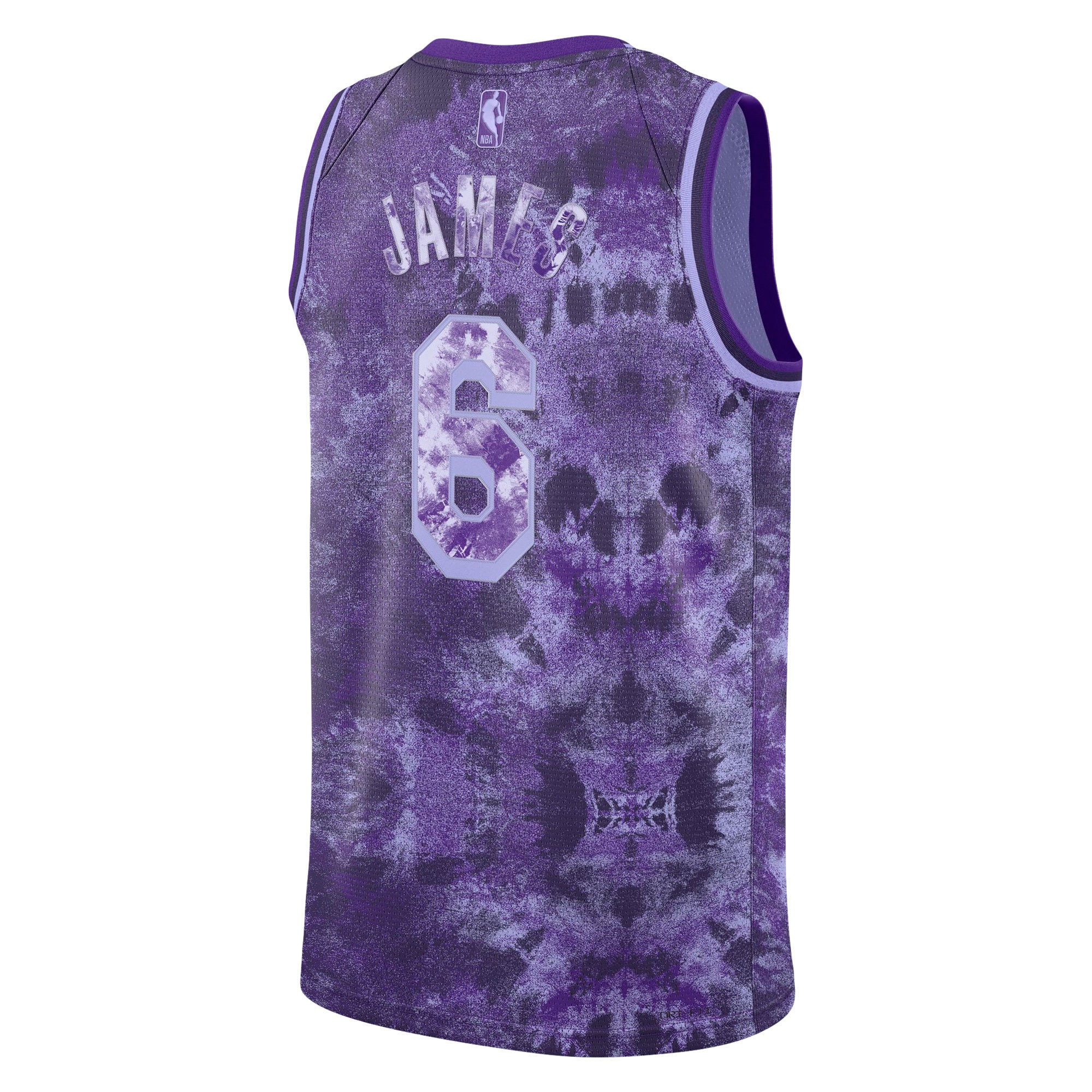 Alternative view of LeBron James 6 Los Angeles Lakers Unisex Select Series Swingman Jersey - Printing - JS214 