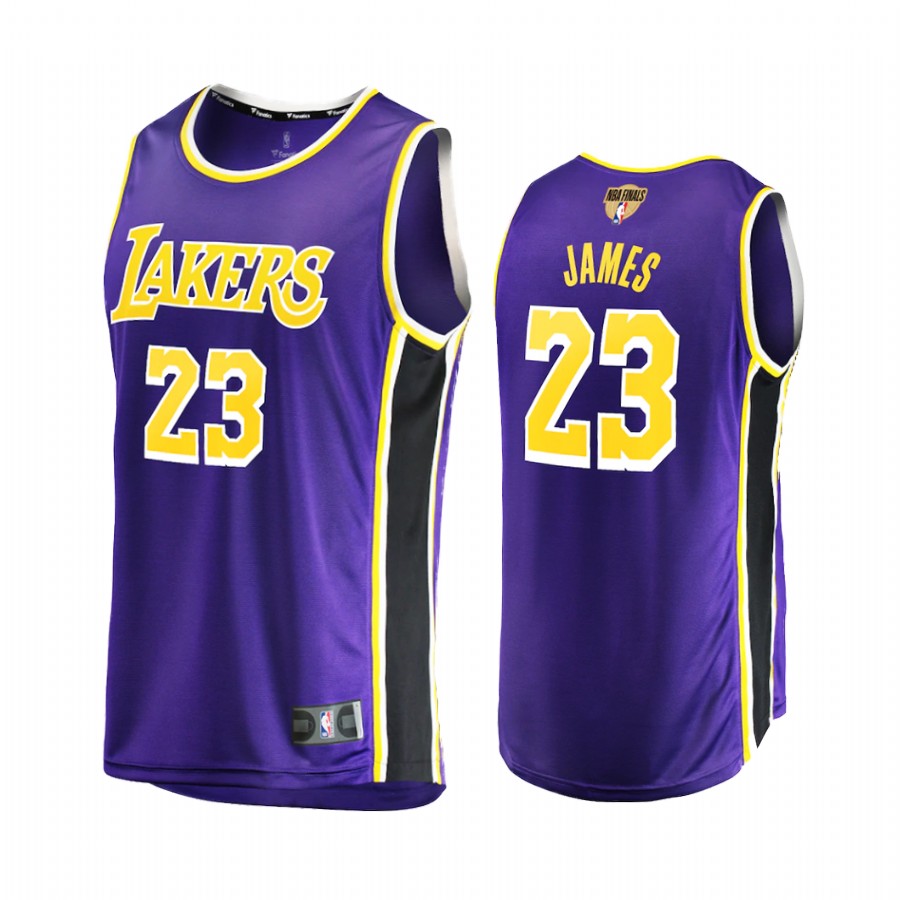 Lebron James Los Angeles Lakers 2020 Nba Finals Bound Purple Jersey