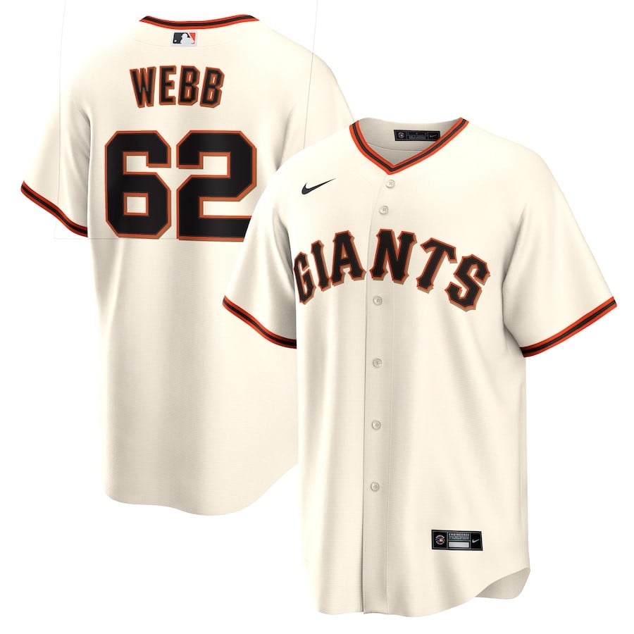 Logan Webb 62 San Francisco Giants Men Jersey - White 