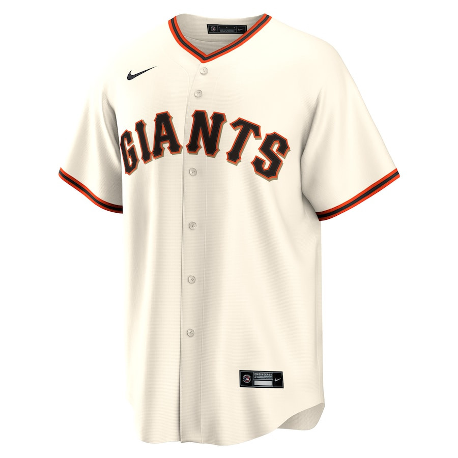 Alternative view of Logan Webb 62 San Francisco Giants Men Jersey - White 