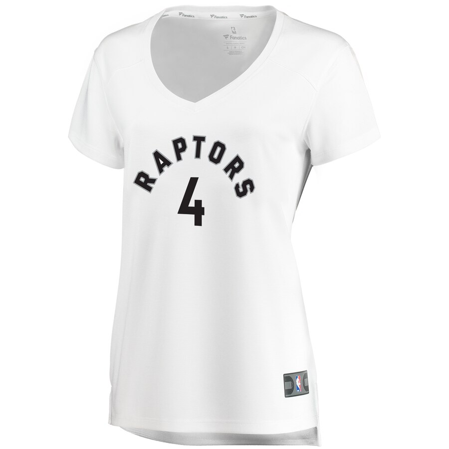 Alternative view of Lorenzo Brown Toronto Raptors Fanatics Branded Women's Fast Break Replica Jersey - Association Edition - White