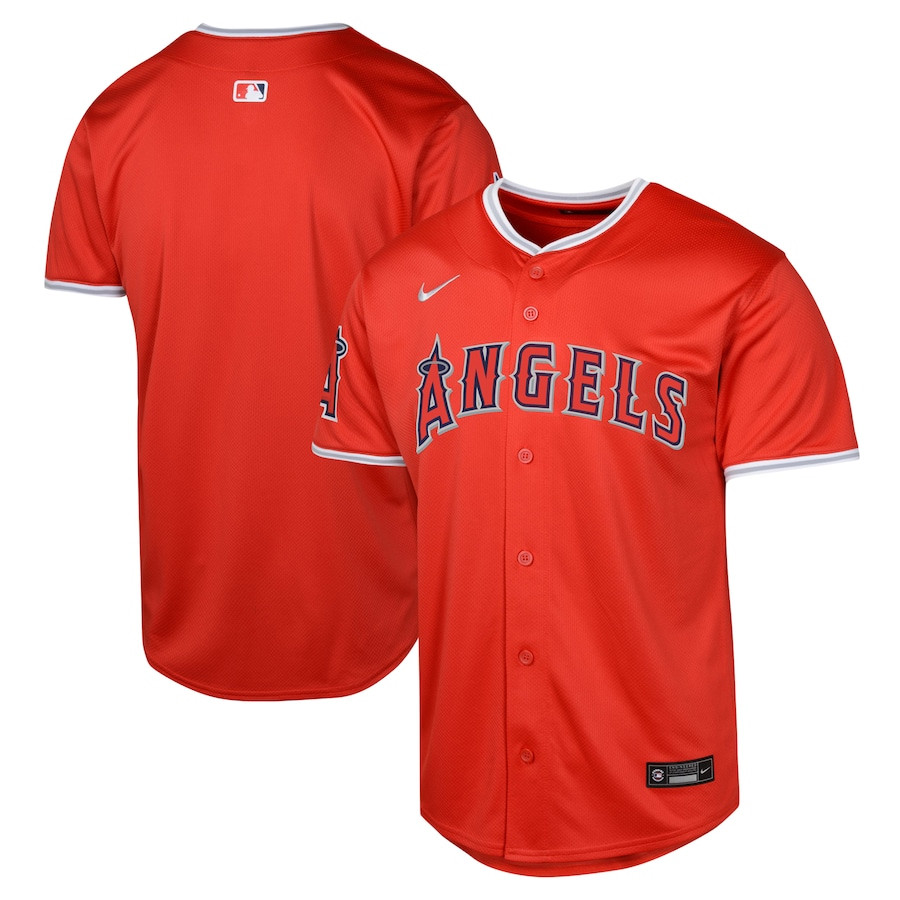Los Angeles Angels Alternate Limited YOUTH Jersey - Red 