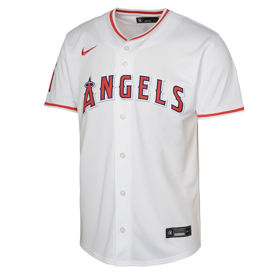 Alternative view of Los Angeles Angels Alternate Limited YOUTH Jersey - White 