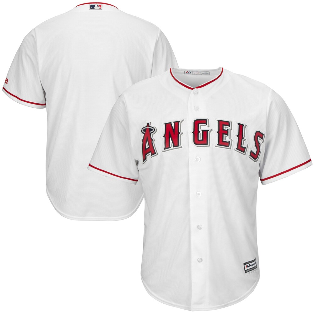 Los Angeles Angels Majestic Big & Tall Cool Base Team Jersey - White