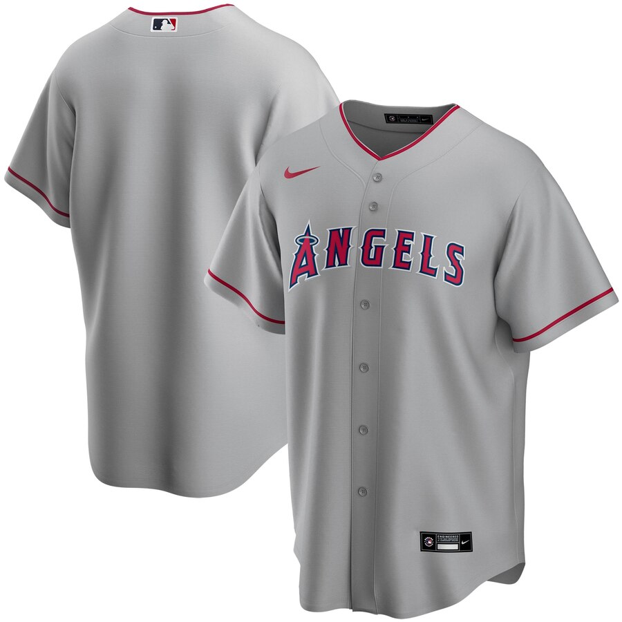 Los Angeles Angels Road 2020 Replica Team Jersey ÃƒÂ¢Ã¢â€šÂ¬Ã¢â‚¬Å“ Gray