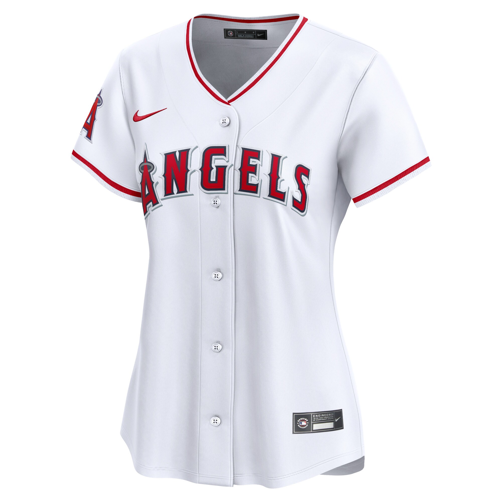 Alternative view of Los Angeles Angels Women's 2024 Jackie Robinson Day Home Limited JerseyÃƒâ€šÃ‚Â ÃƒÂ¢Ã¢â€šÂ¬Ã¢â‚¬Å“ White