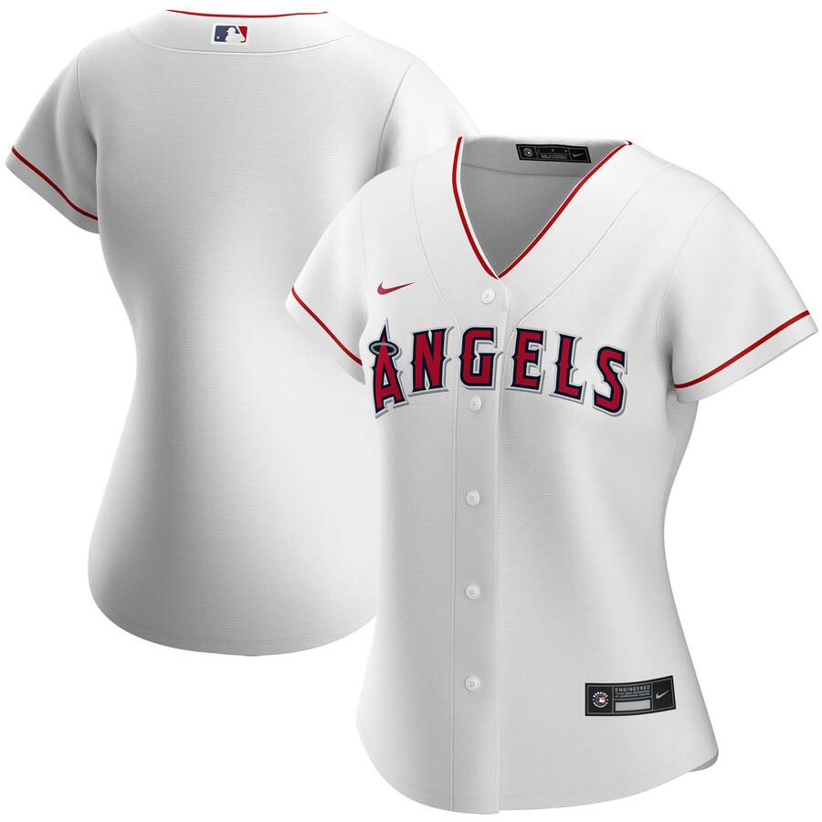 Los Angeles Angels Women's Home 2020 Replica Team Jersey ÃƒÂ¢Ã¢â€šÂ¬Ã¢â‚¬Å“ White