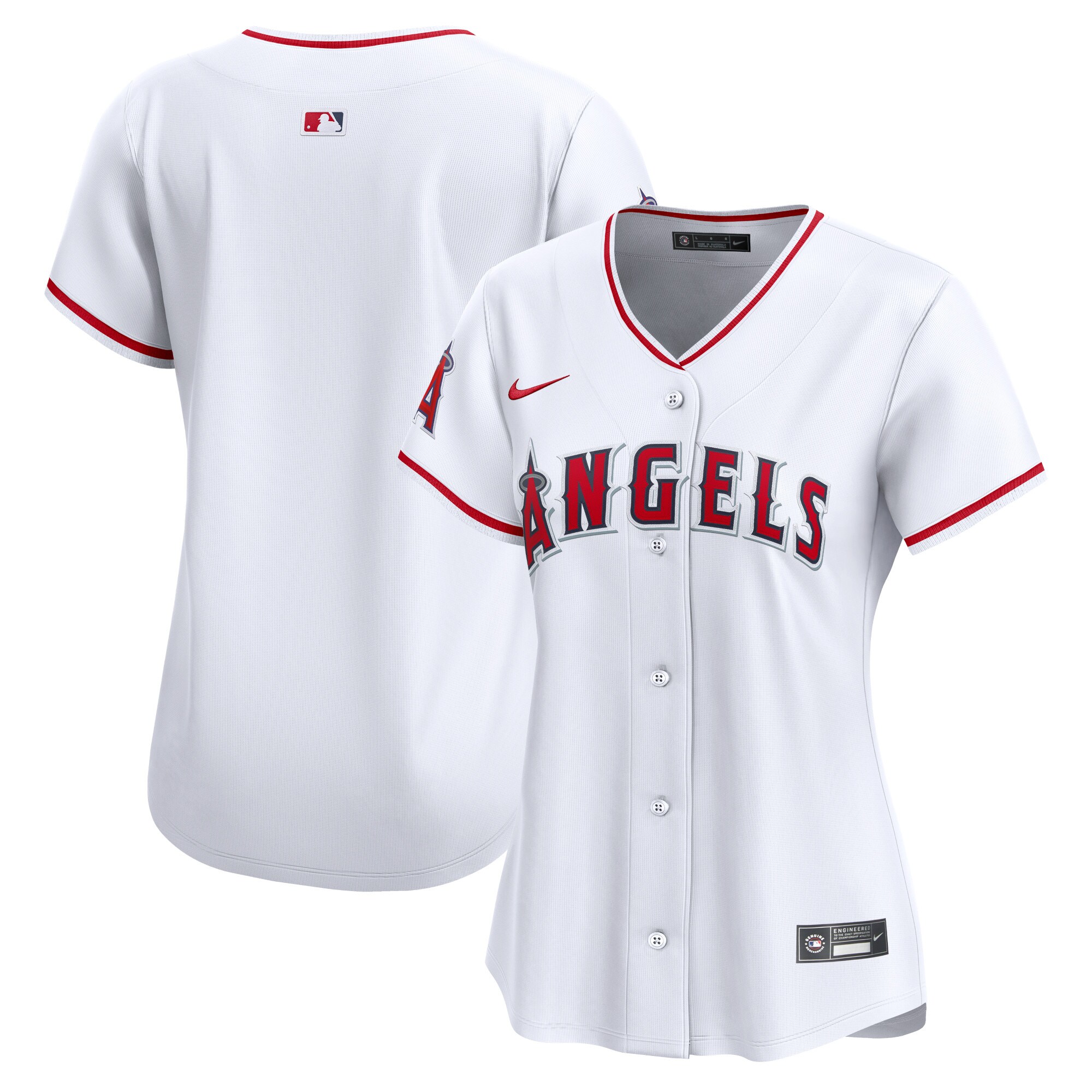Los Angeles Angels Women's Home Limited Jersey - White