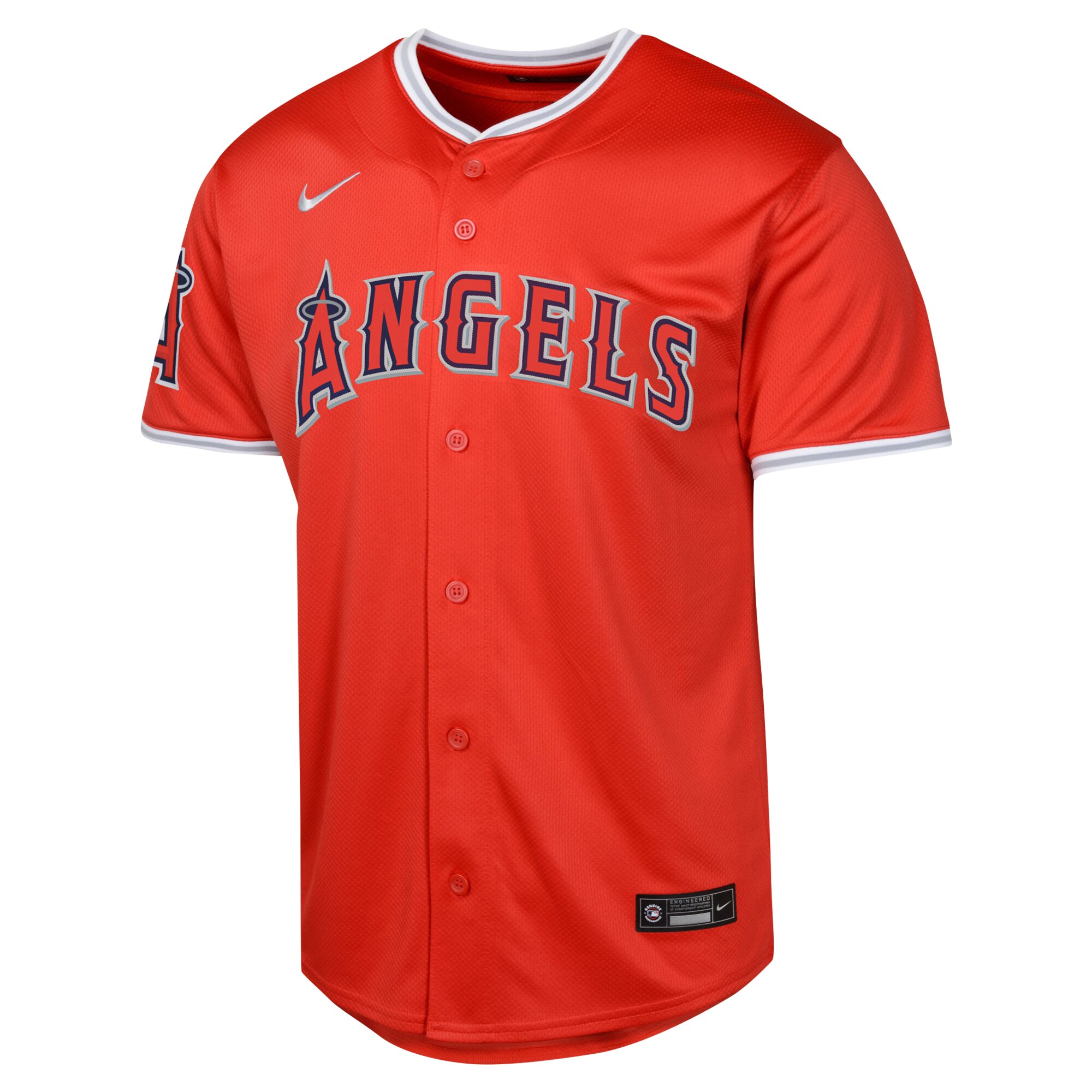 Alternative view of Los Angeles Angels Youth Alternate Limited Jersey - Red