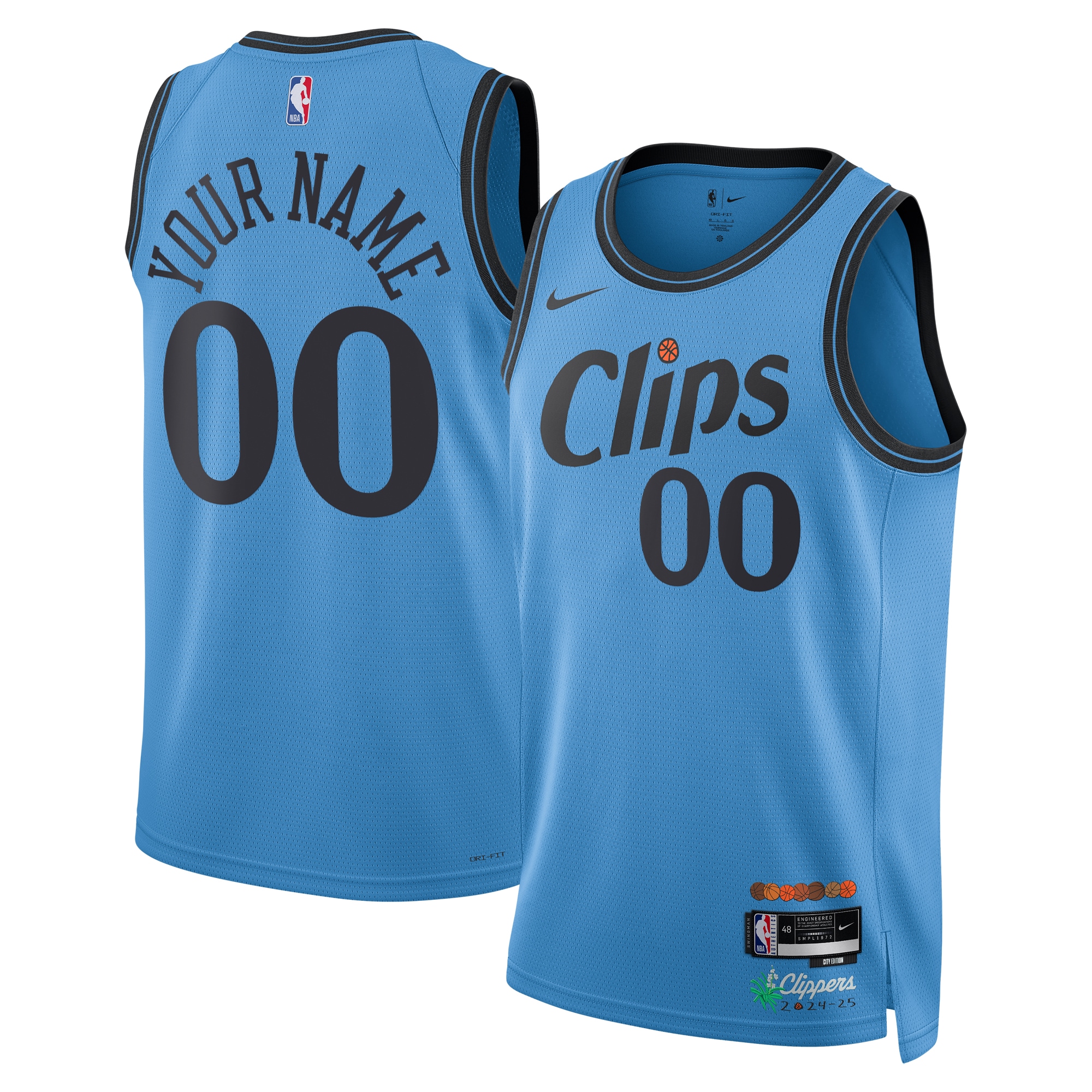 Los Angeles Clippers City Edition Swingman Jersey 2024 - Custom - Unisex - JS200 
