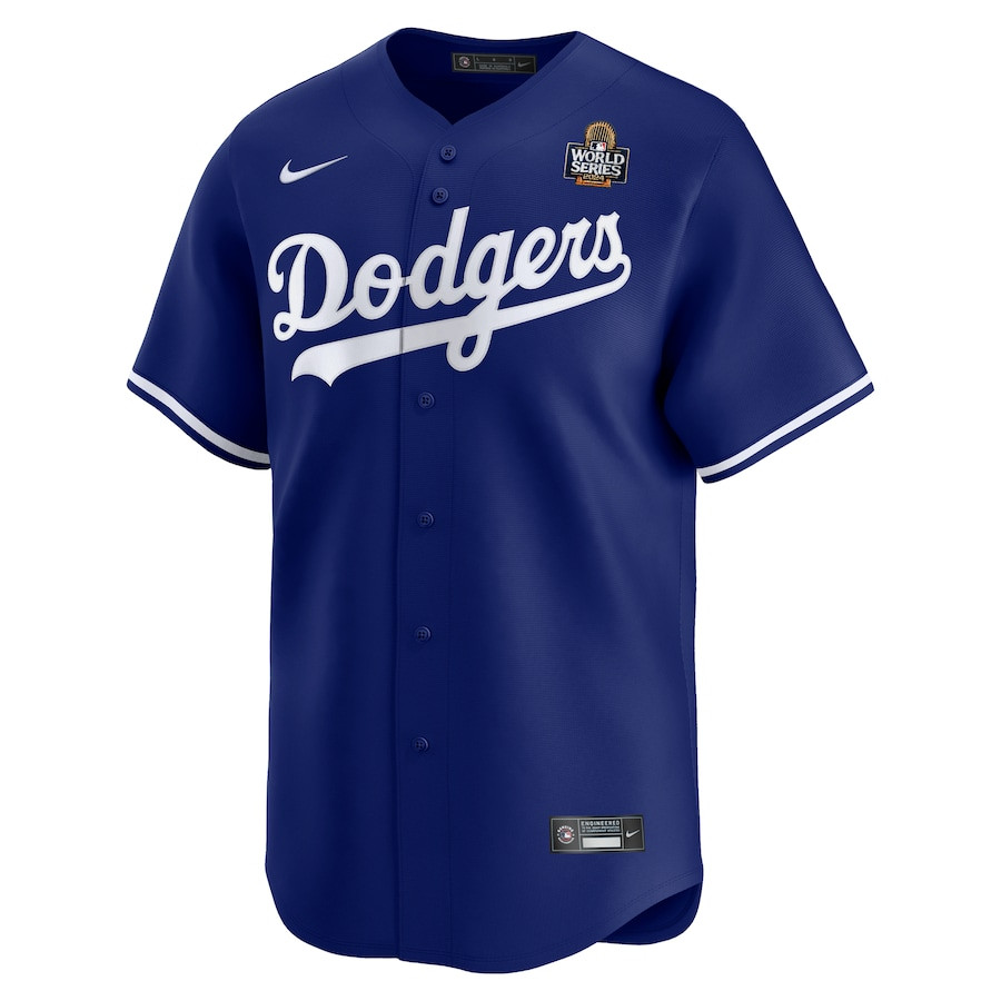 Alternative view of Los Angeles Dodgers 2024 World Series Home Limited Men Jersey - Royal 