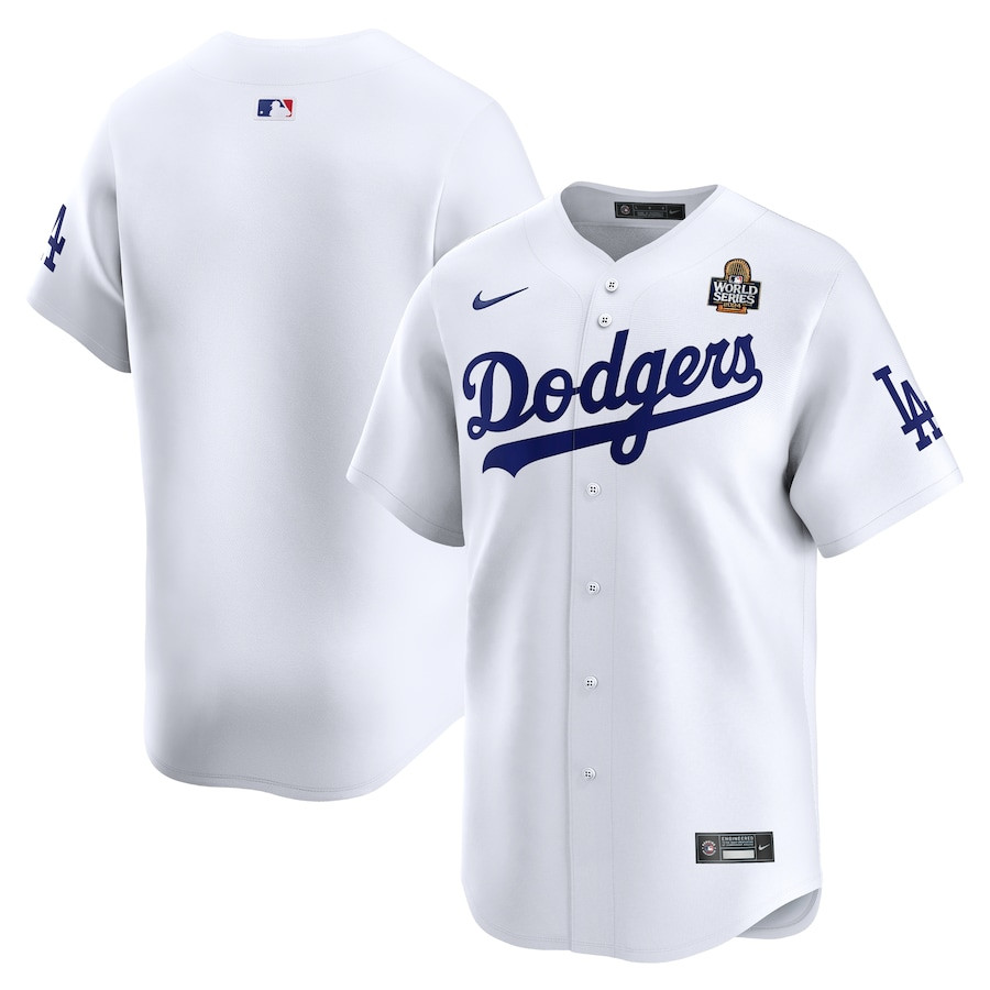 Los Angeles Dodgers 2024 World Series Limited Men Jersey - White 