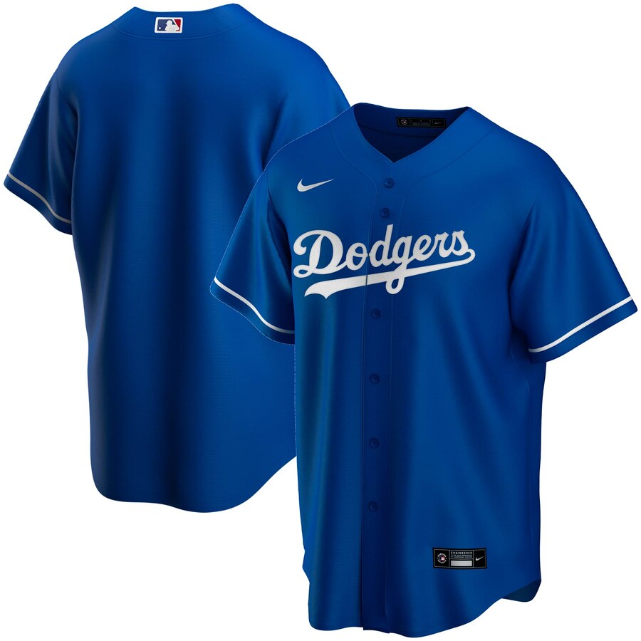 Los Angeles Dodgers Alternate 2020 Replica Team Jersey ÃƒÂ¢Ã¢â€šÂ¬Ã¢â‚¬Å“ Royal