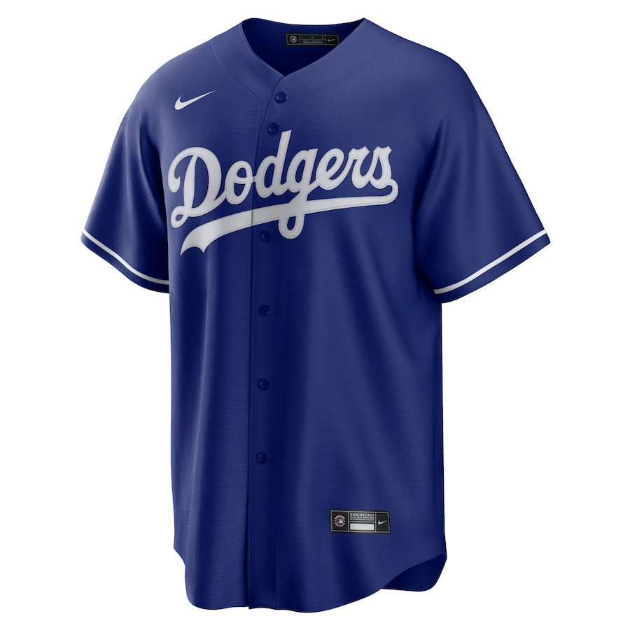 Alternative view of Los Angeles Dodgers Alternate Men Jersey - Royal 