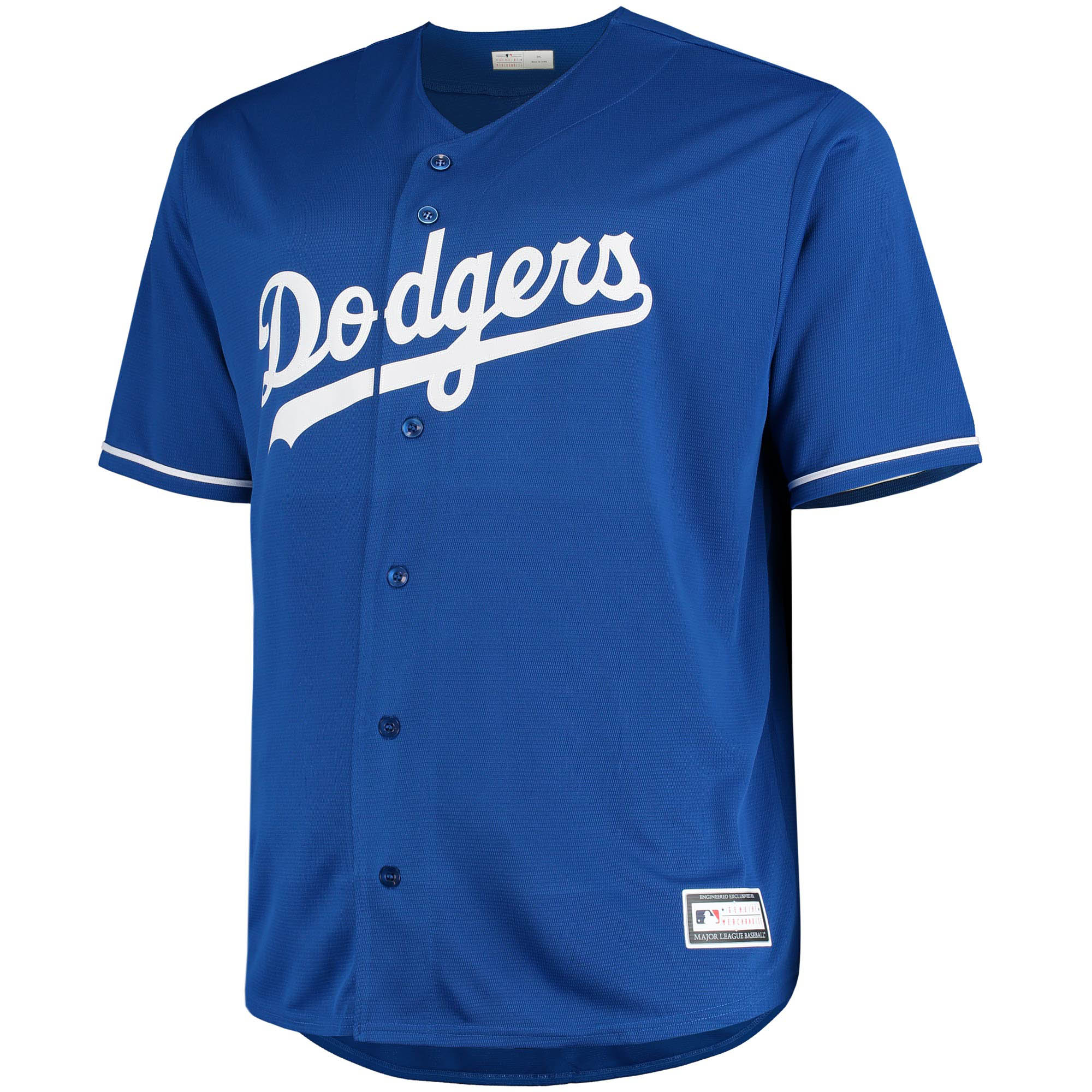 Alternative view of Los Angeles Dodgers Big & Tall Replica Alternate Team Jersey - Royal