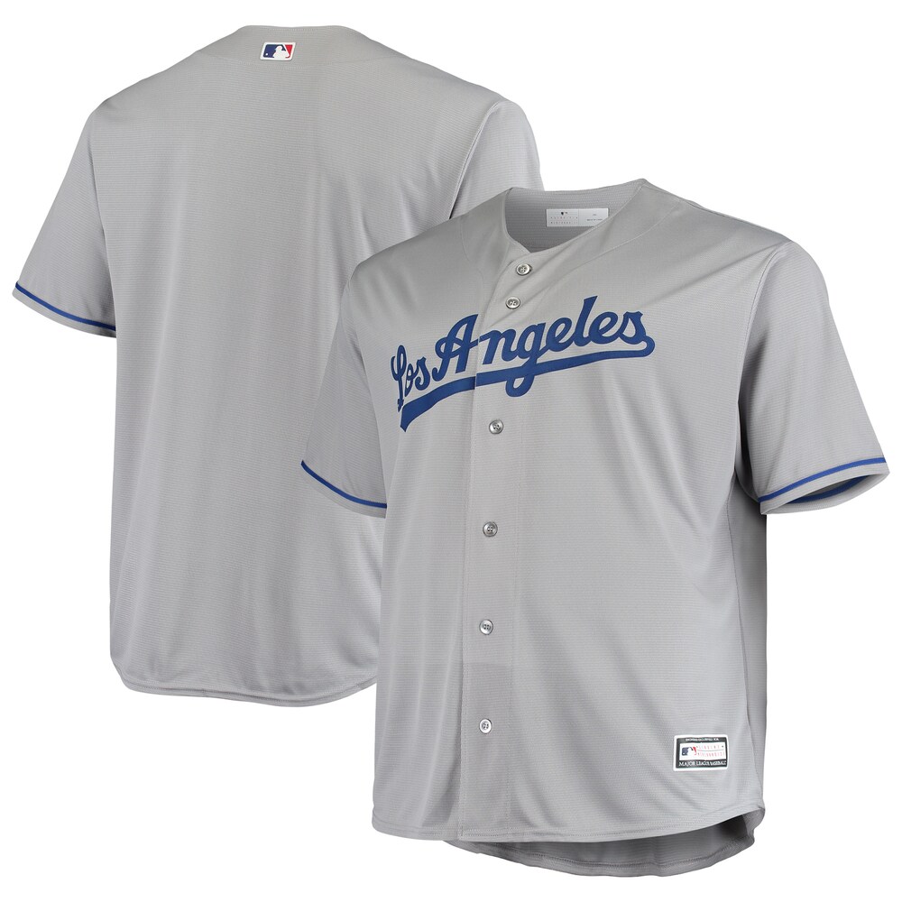 Los Angeles Dodgers Big & Tall Team Jersey - Gray