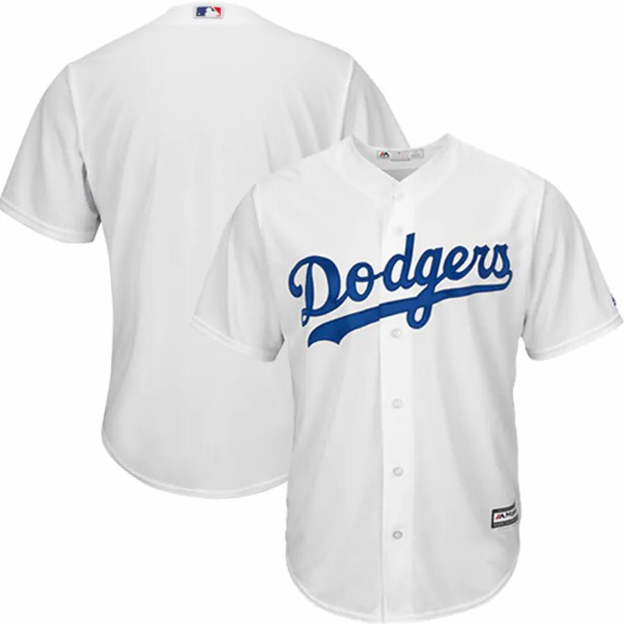 Los Angeles Dodgers Majestic Official Cool Base Jersey – White