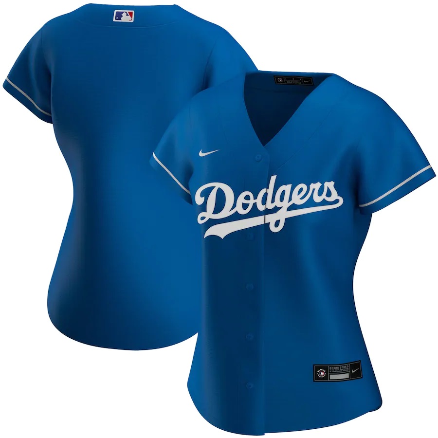 Los Angeles Dodgers Women's Alternate 2020 Replica Team Jersey ÃƒÂ¢Ã¢â€šÂ¬Ã¢â‚¬Å“ Royal