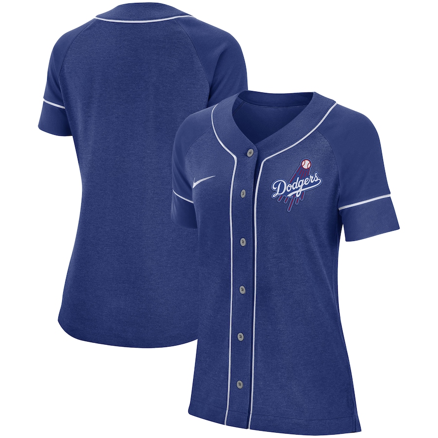 Los Angeles Dodgers Women's Classic Baseball Jersey - Royal