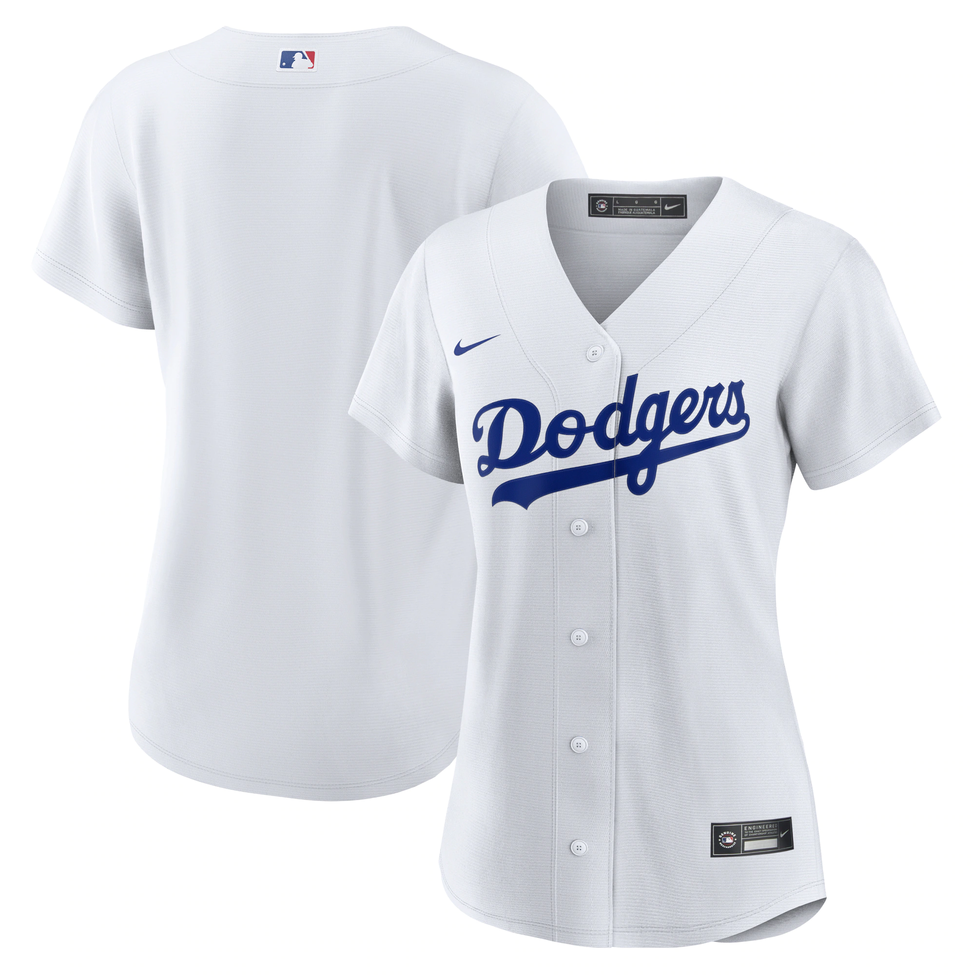 Los Angeles Dodgers Women’s Home Replica Team Jersey – White