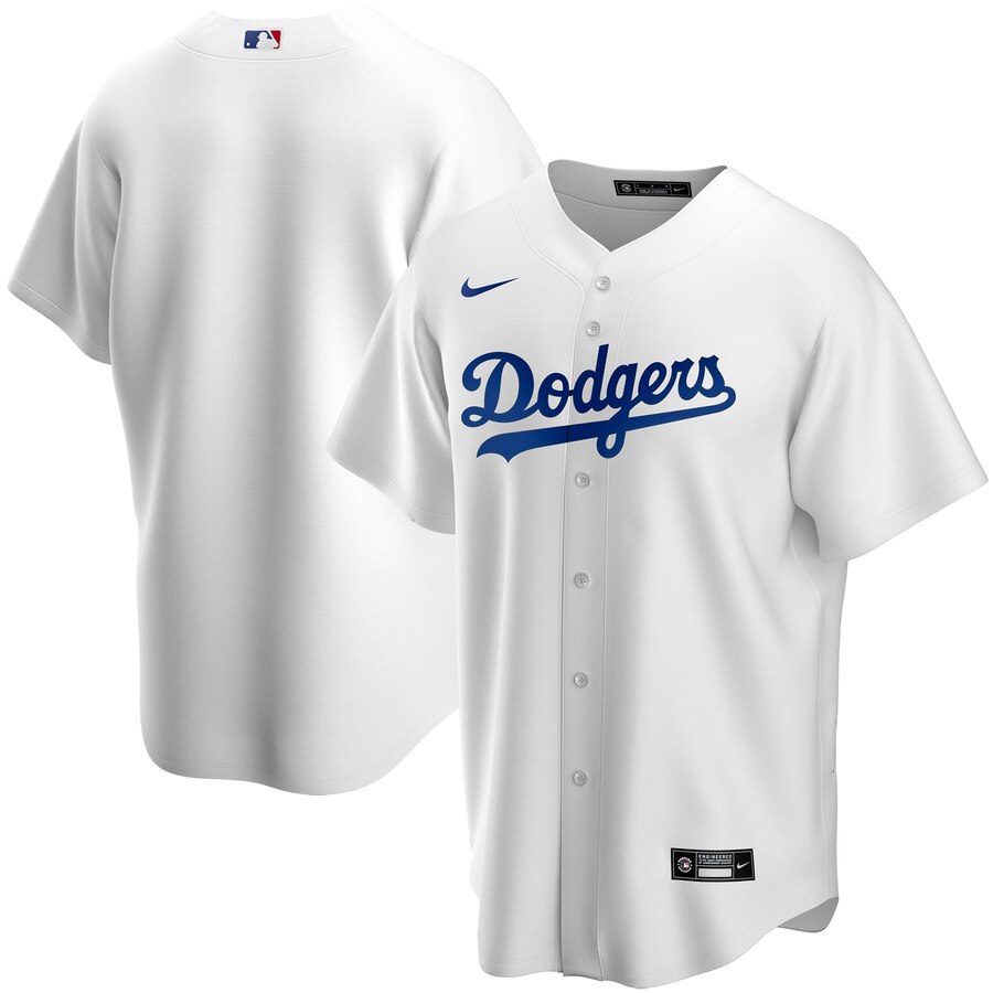 Los Angeles Dodgers Youth Home 2020 Replica Team Jersey - White