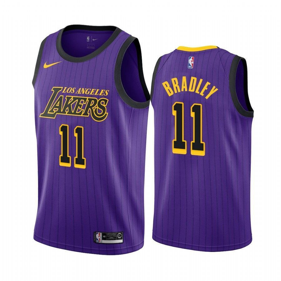 Los Angeles Lakers Avery Bradley 11 City Men's Jersey - JS921 