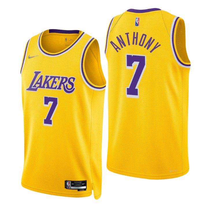 Los Angeles Lakers Carmelo Anthony 75th Anniversary Diamond Jersey Icon