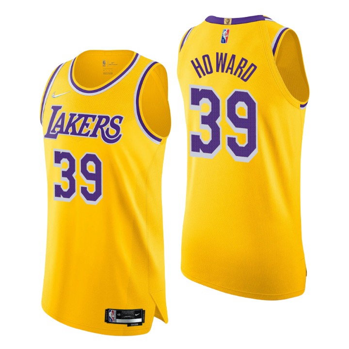 Los Angeles Lakers Dwight Howard 2021-22 75th Anniversary Authentic Jersey Icon