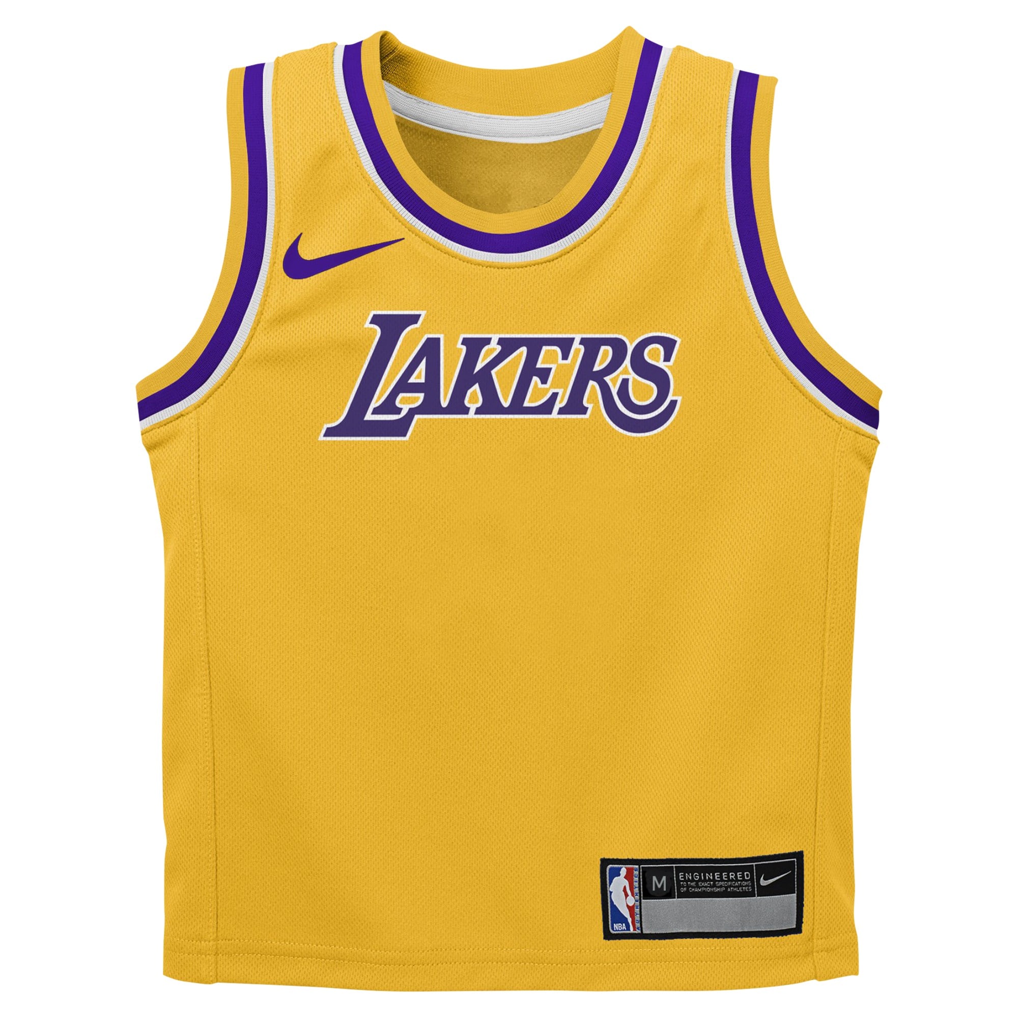 Alternative view of Los Angeles Lakers Icon Jersey - Custom - Kids - JS630 