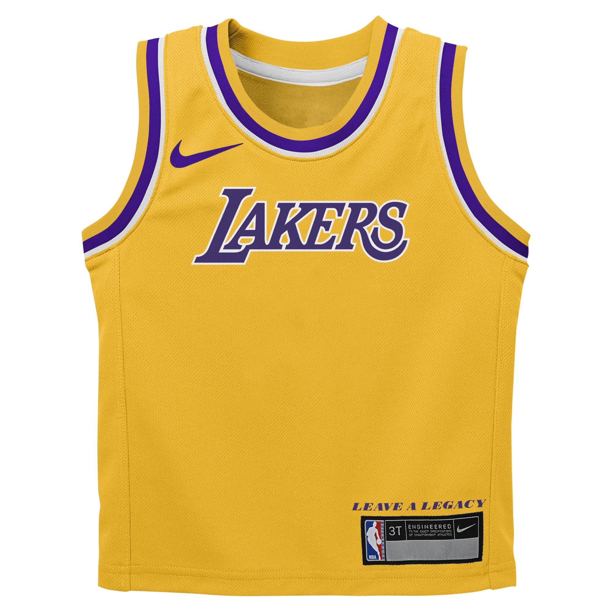 Alternative view of Los Angeles Lakers Icon Jersey - Custom - Toddler - JS158 