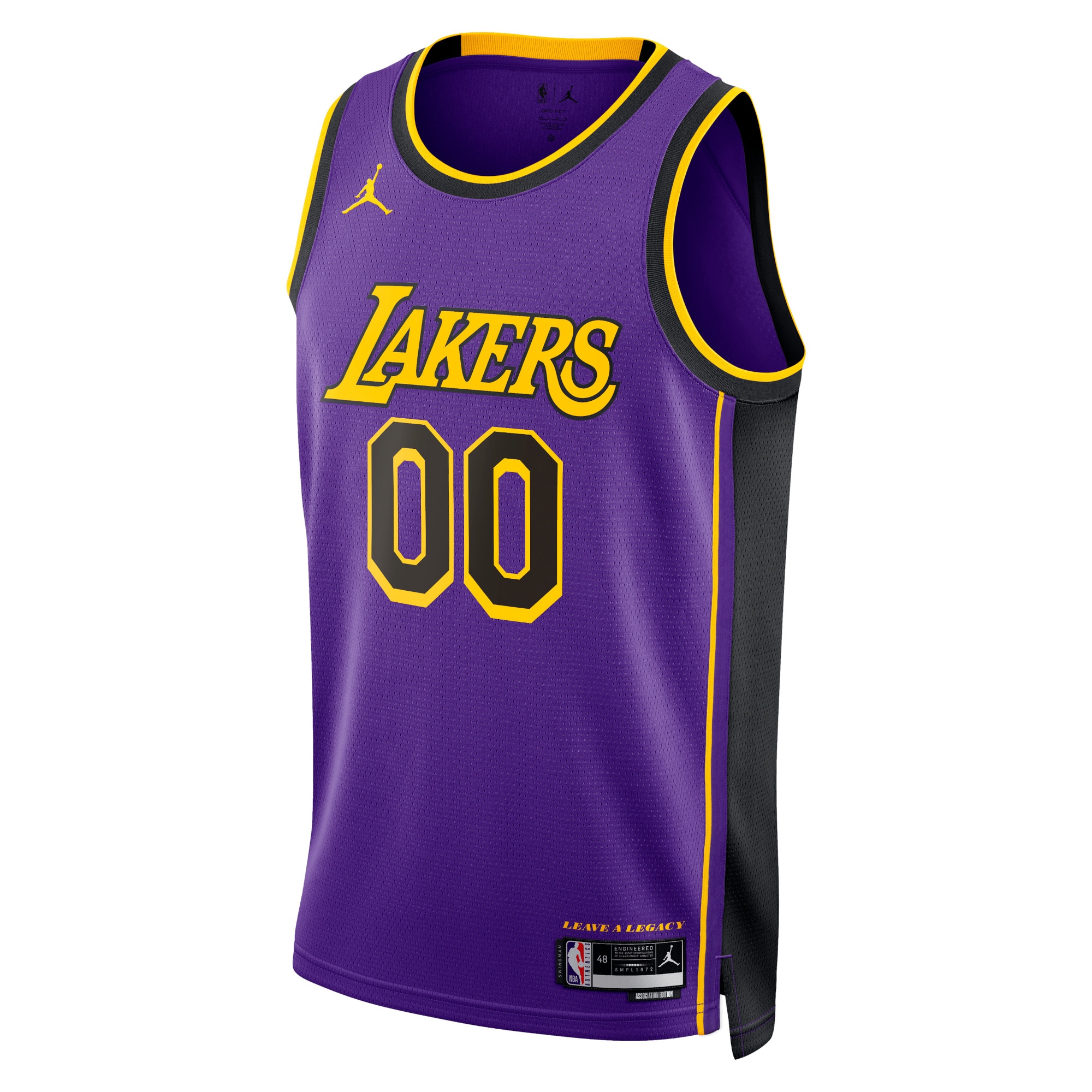 Los Angeles Lakers Jordan Statement Swingman Jersey - Custom - Unisex - JS833 