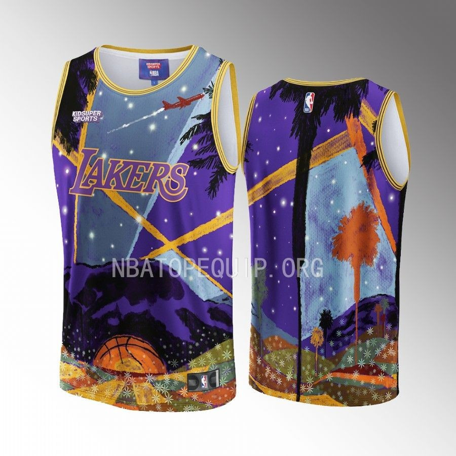 Los Angeles Lakers NBA & KidSuper Studios Unisex Hometown Jersey - JS944 