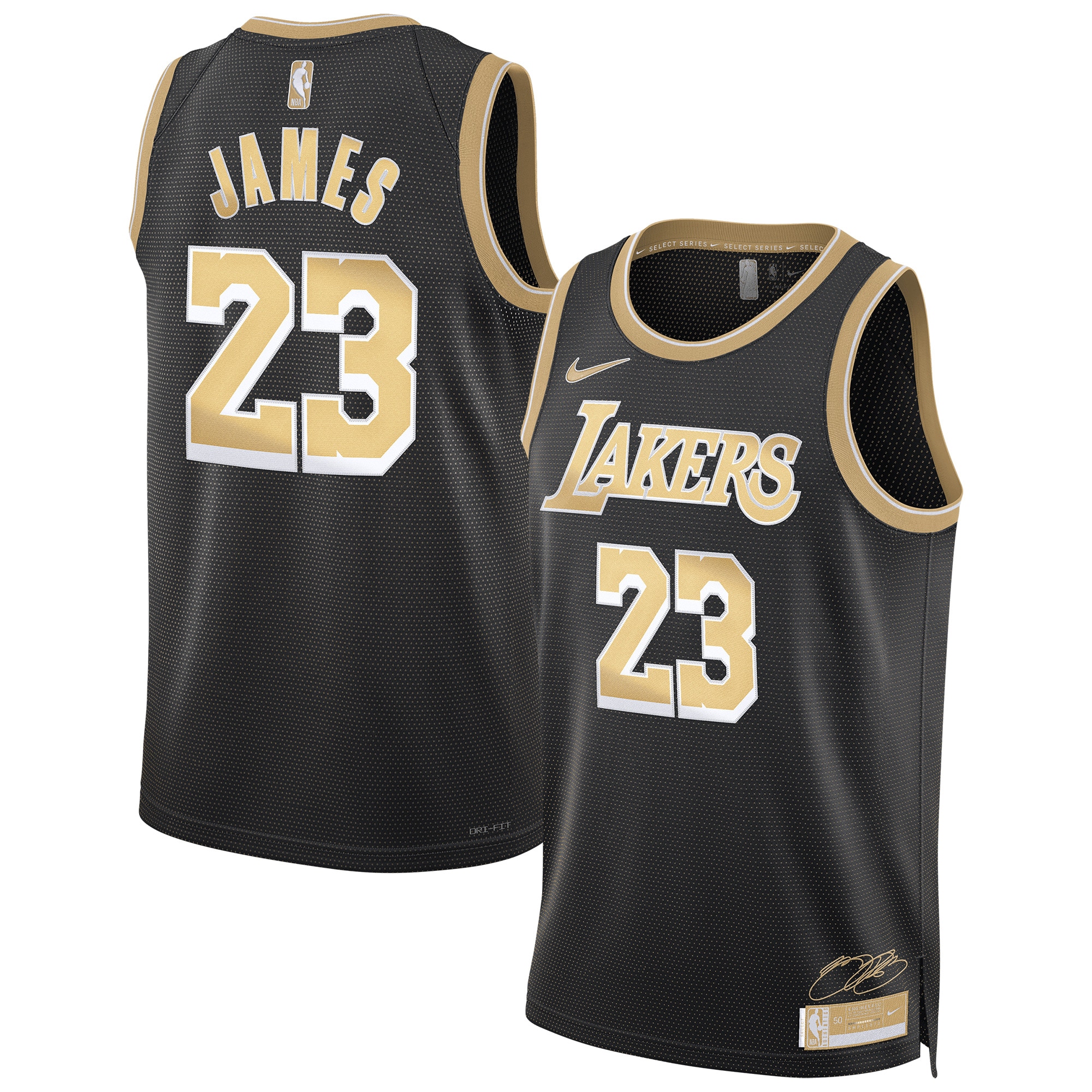 Los Angeles Lakers Select Series Swingman Jersey - Lebron James - Mens - JS976 