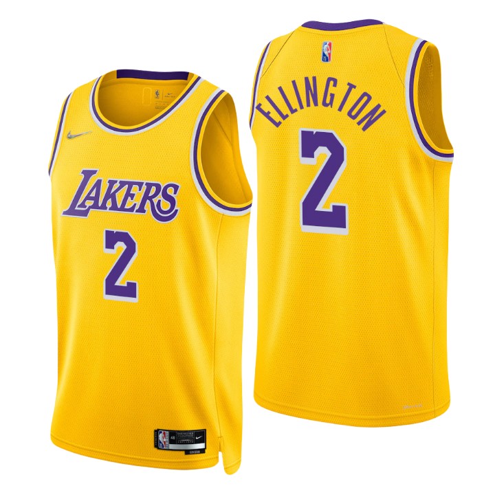 Los Angeles Lakers Wayne Ellington 75th Anniversary Diamond Jersey Icon
