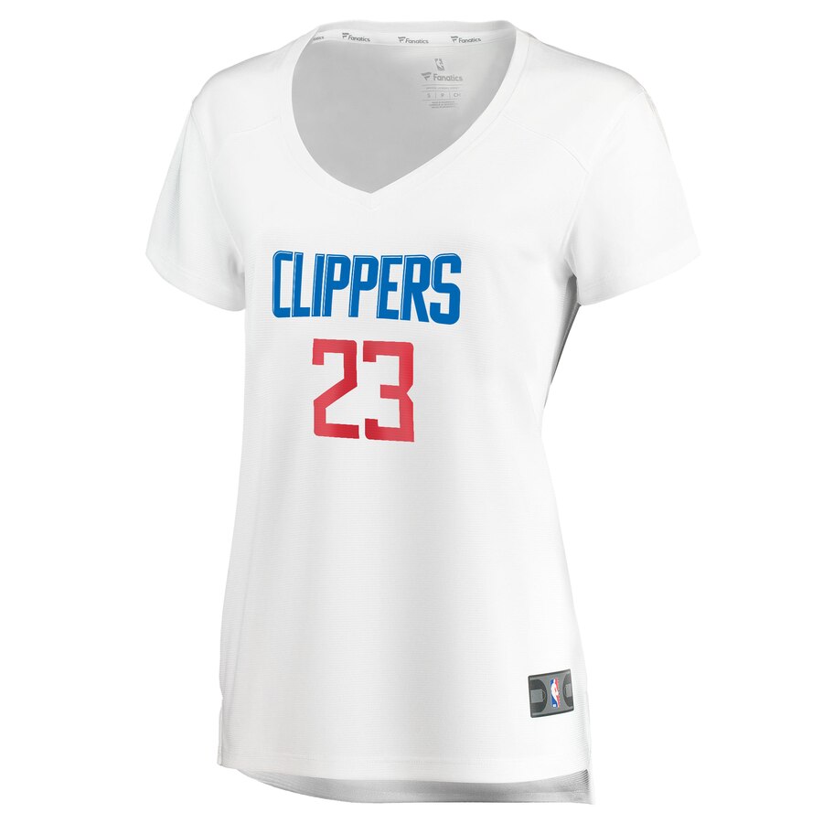 Alternative view of Lou Williams La Clippers Fanatics Branded Women's Fast Break Player Jersey - Association Edition - White