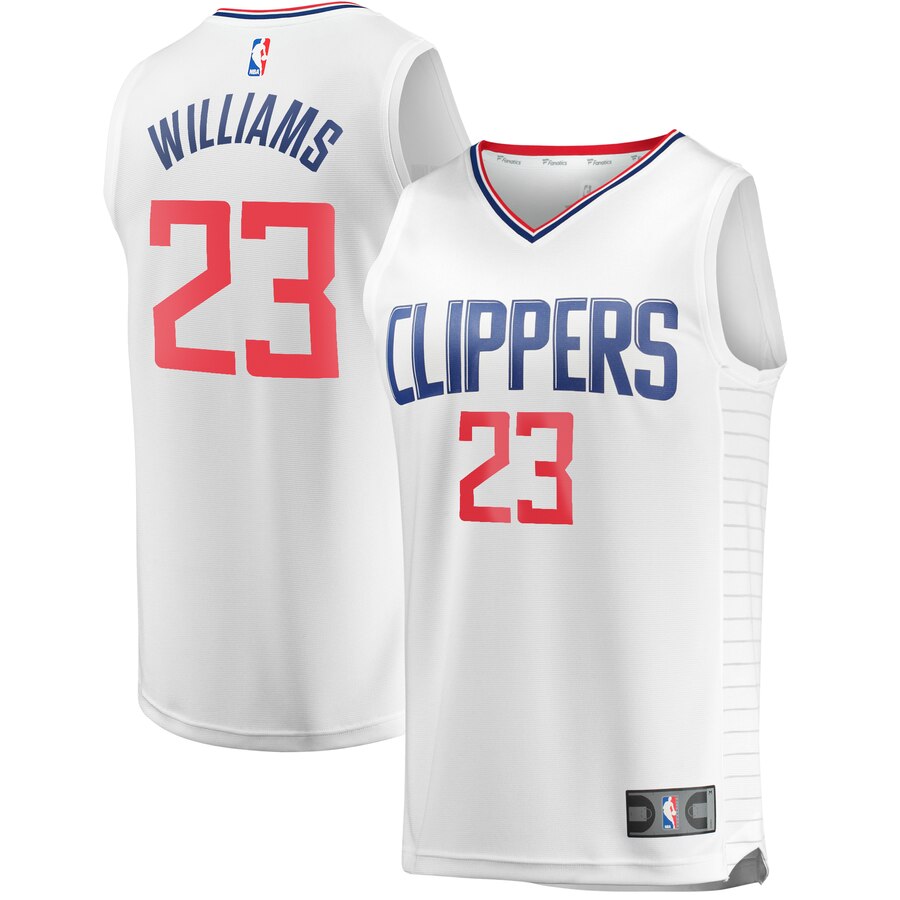 Lou Williams La Clippers Fanatics Branded Youth Fast Break Player Jersey - Association Edition - White
