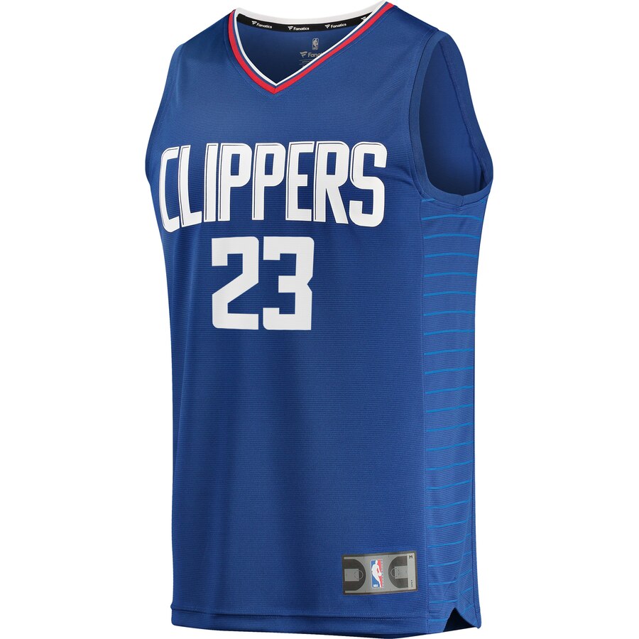 Alternative view of Lou Williams La Clippers Fanatics Branded Youth Fast Break Replica Team Jersey Royal - Icon Edition