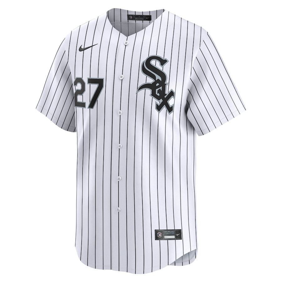 Alternative view of Lucas Giolito 27 Chicago White Sox Home Limited Player Men Jersey - White