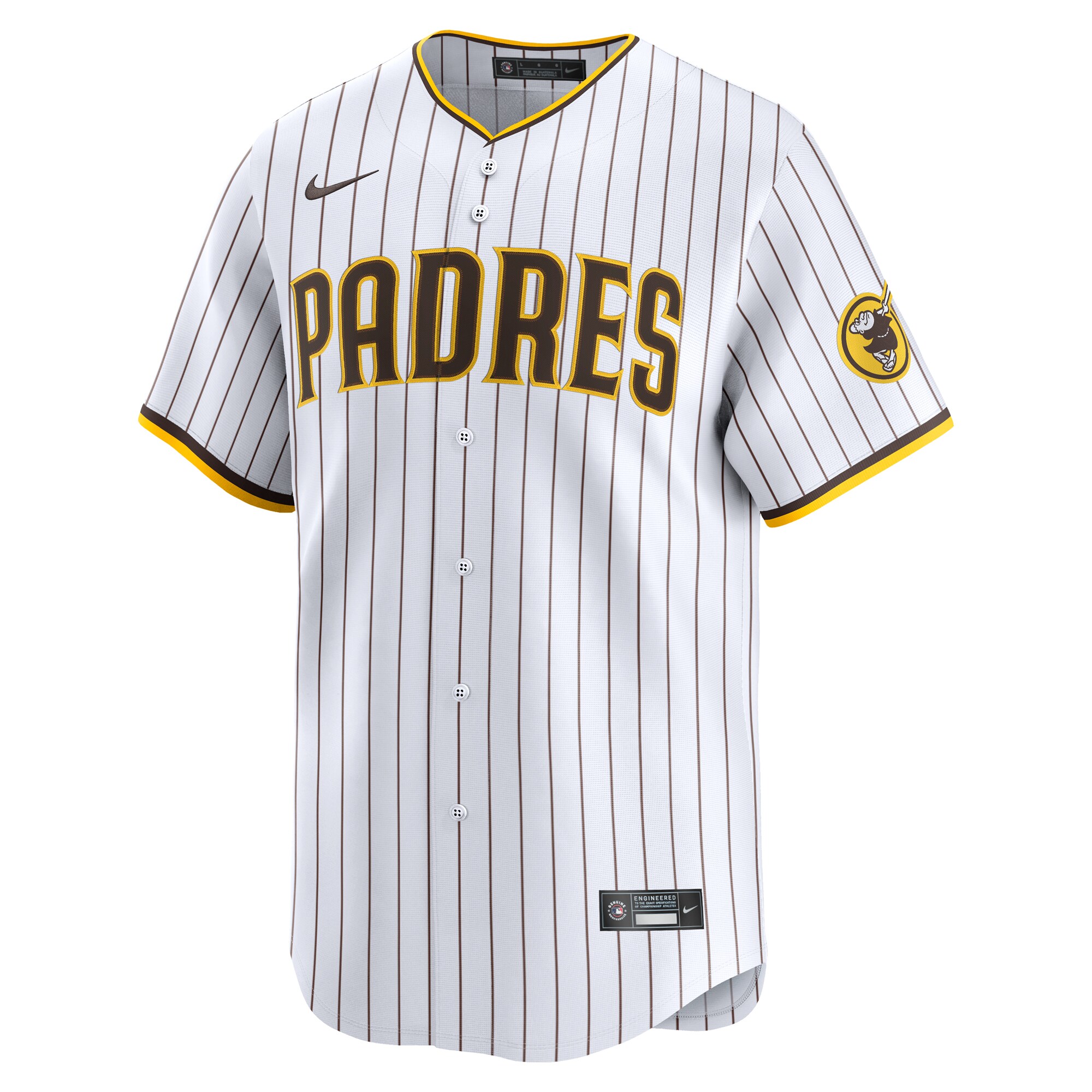 Alternative view of Luis Campusano San Diego Padres Home Limited Player Jersey - White