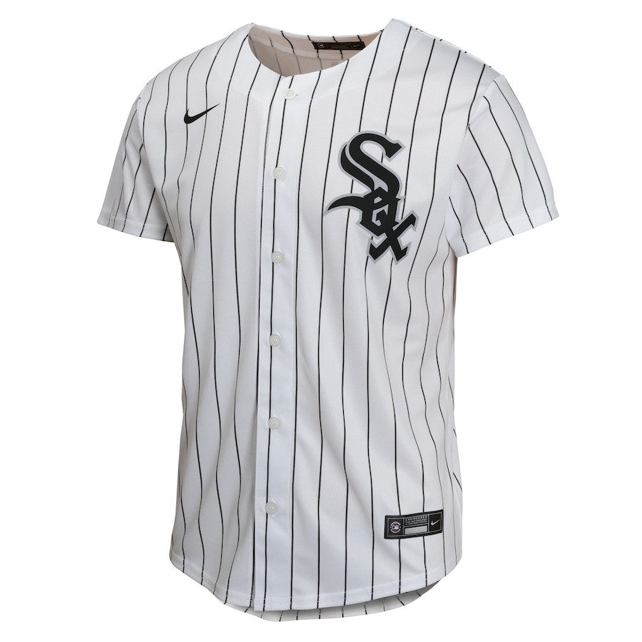 Alternative view of Luis Robert Jr. 88 Chicago White Sox Home Player Game YOUTH Jersey - White