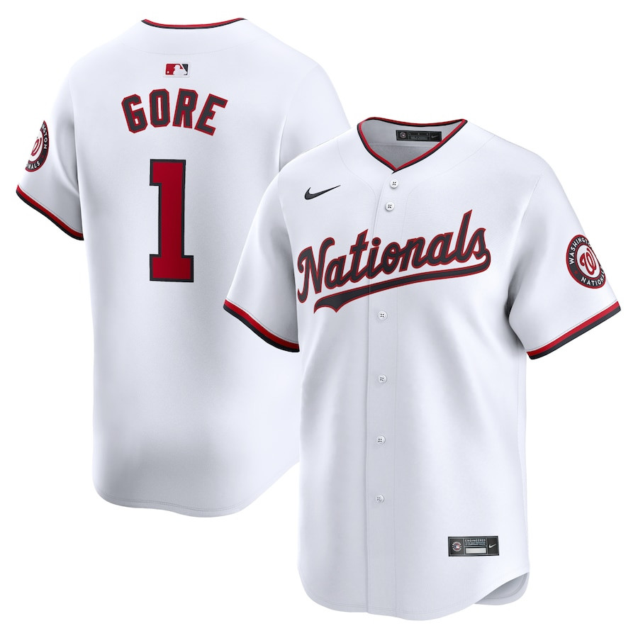 MacKenzie Gore 1 Washington Nationals Home Limited Player Men Jersey - White - JS181 