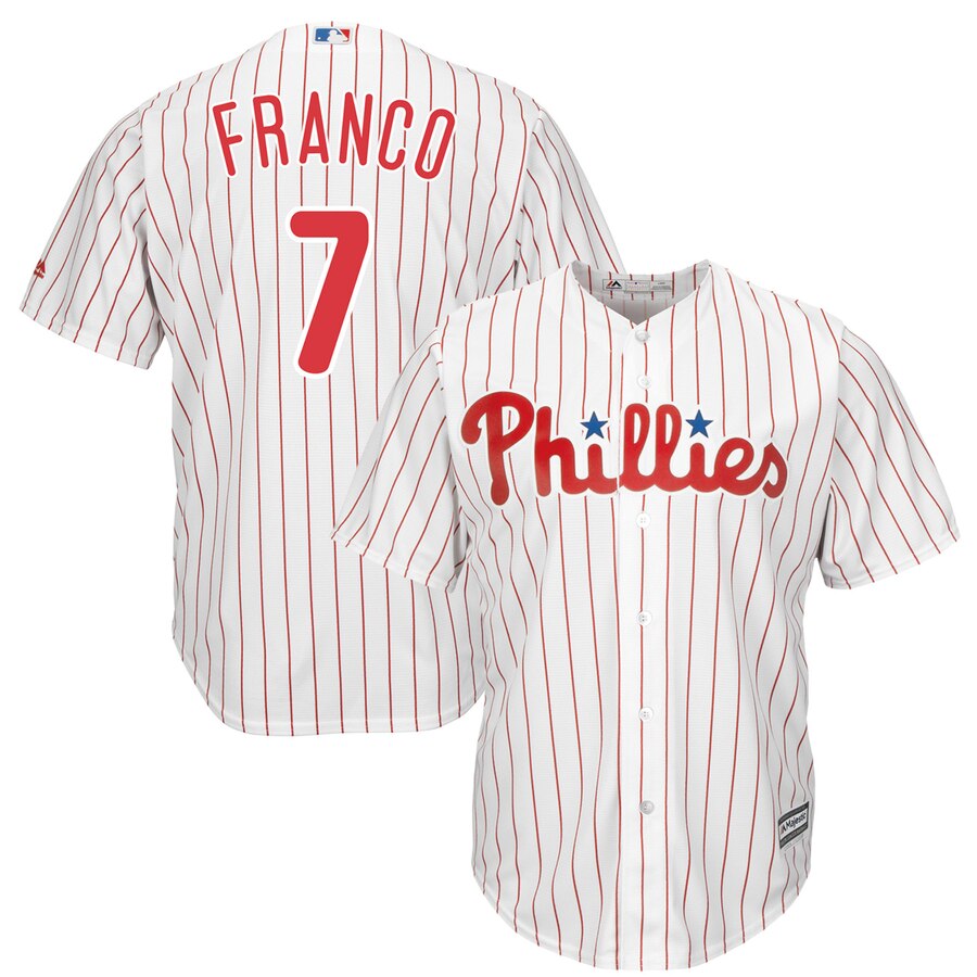 Maikel Franco Philadelphia Phillies Majestic Cool Base Player Jersey - White
