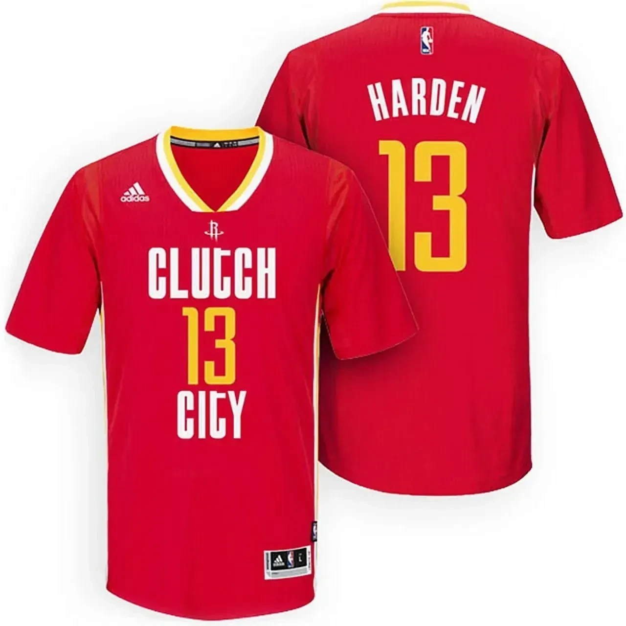 Male Rockets New Uniform-houston 2015-16 Season 13 James Harden New Swingman Clutch City Pride Red Jersey - JS261 
