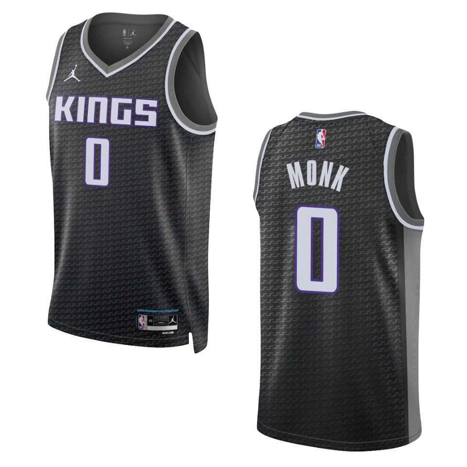 Malik Monk Black Statement Edition 2022-23 Sacramento Kings Swingman Jersey